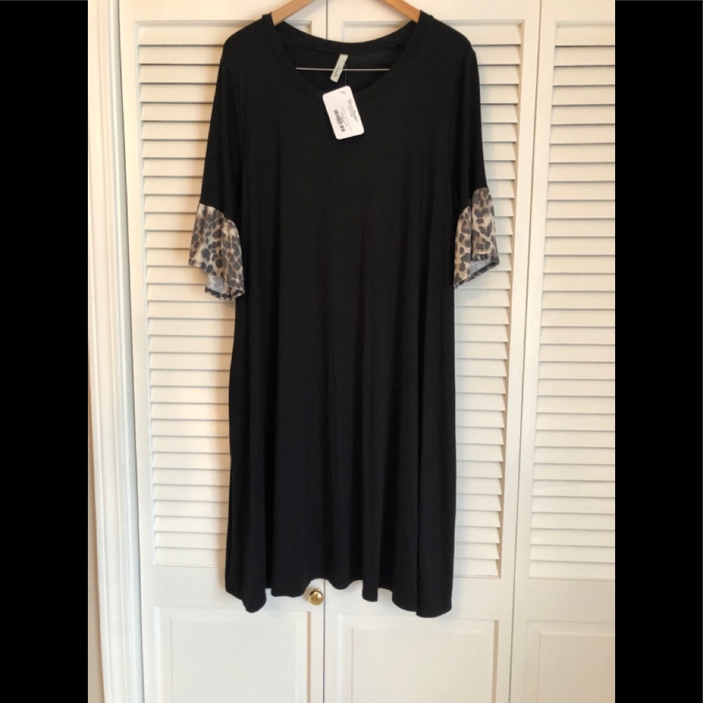 Tee For the Soul boutique dress black